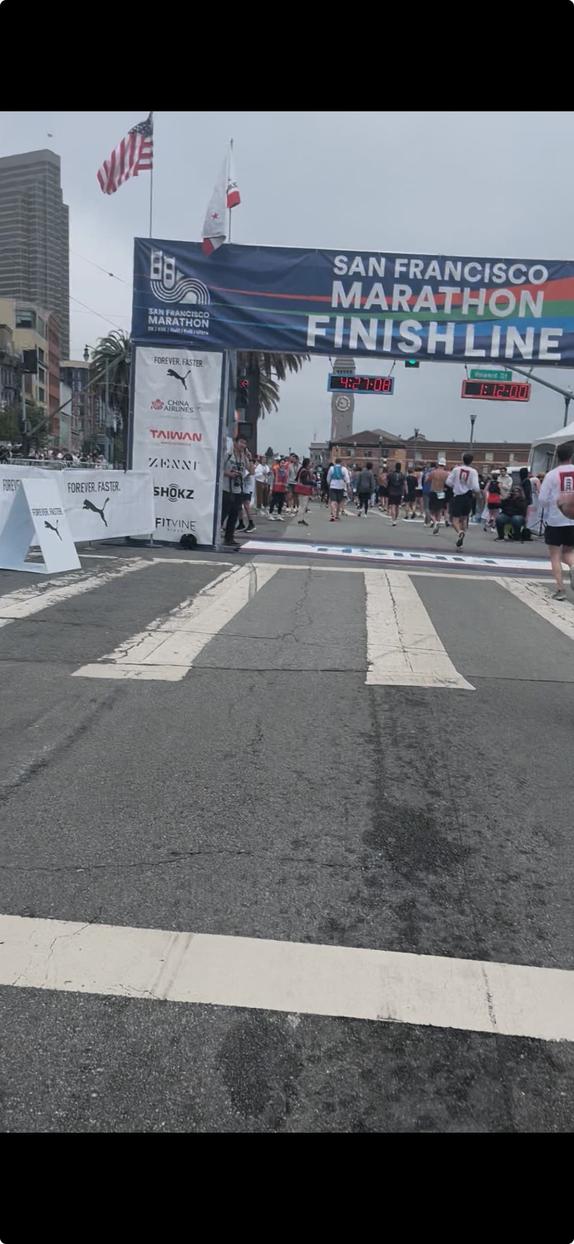 Finish line